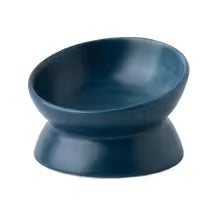 Tilted Ceramic Bowl