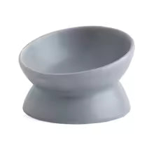 Tilted Ceramic Bowl